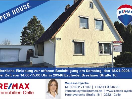 Einfamilienhaus zum Kauf 149.000 € 7 Zimmer 105 m² 801 m² Grundstück Eschede 29348