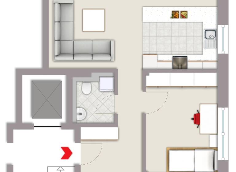 Wohnung zum Kauf 299.000 € 3 Zimmer 85 m²<br/>Wohnfläche 1.<br/>Geschoss Rommerskirchen Rommerskirchen 41569