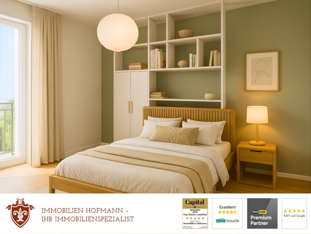 Wohnung zur Miete - Erstbezug 840 € 2 Zimmer 60 m² EG frei ab sofort Mühldorf Mühldorf am Inn 84453