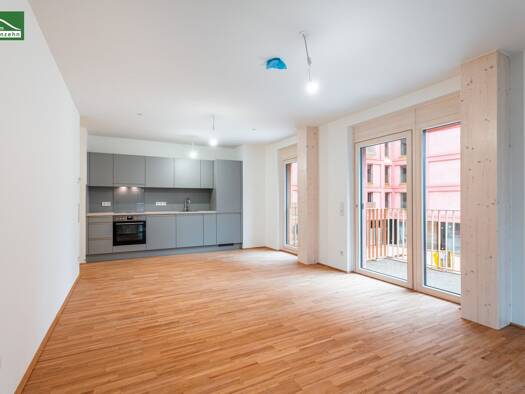 Wohnung zur Miete - Erstbezug 917 € 2 Zimmer 51,5 m² 2. Geschoss frei ab 01.11.2026 Billy-Wilder-Promenade 3 Landstraße 1030