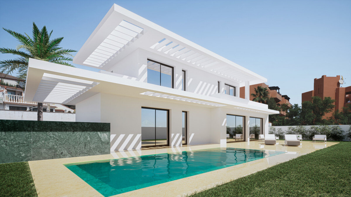 Villa zum Kauf 895.000 € 4 Zimmer 193 m²<br/>Wohnfläche 587 m²<br/>Grundstück Estepona 29680