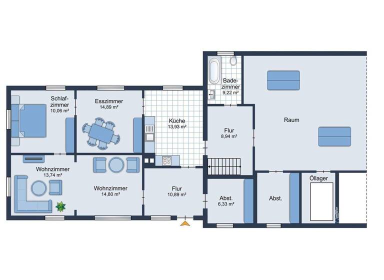 Einfamilienhaus zum Kauf 178.000 € 4 Zimmer 110 m² 2.200 m² Grundstück Landesstrasse 159 Wanna 21776