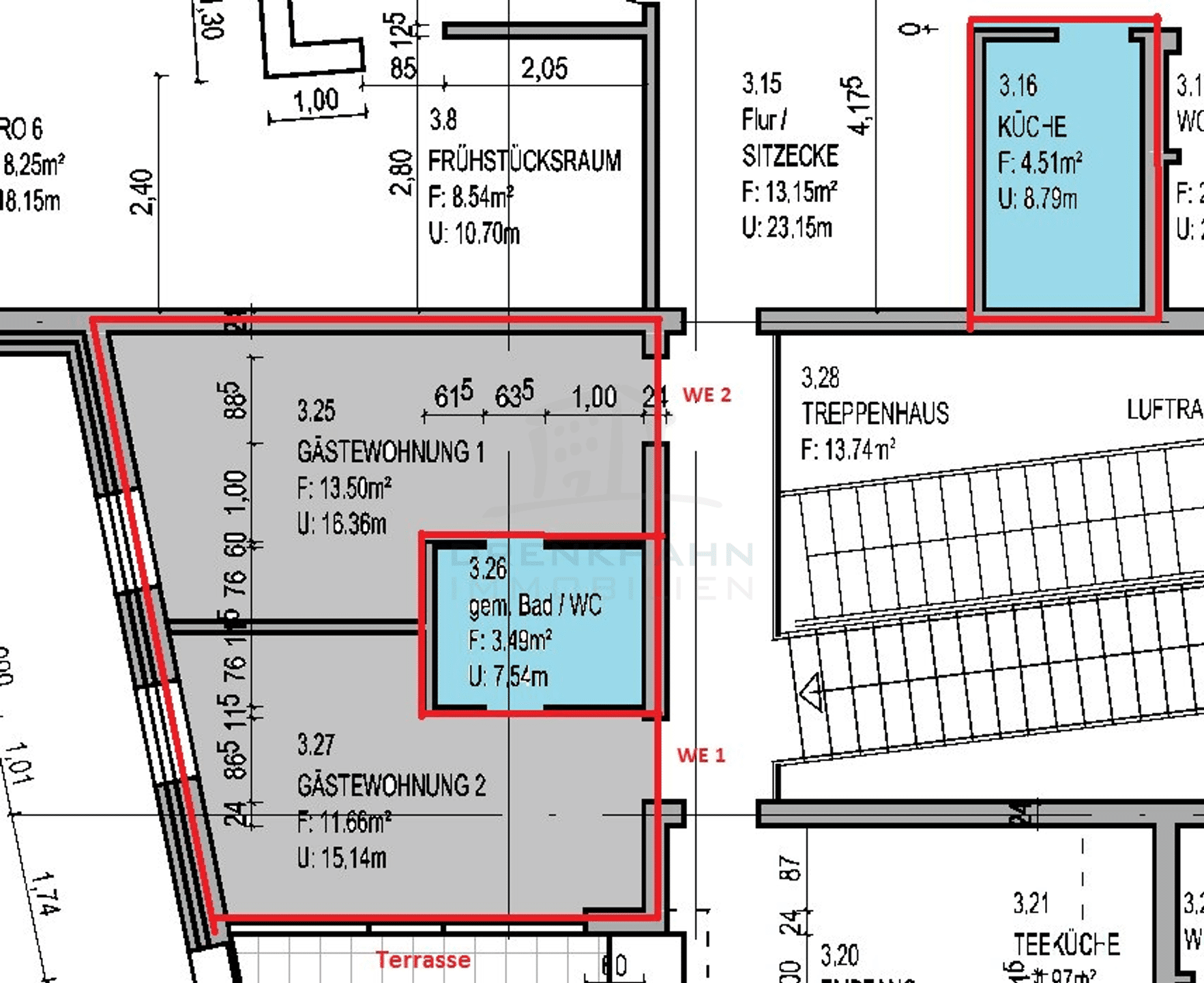 Wohnung zur Miete 850 € 2 Zimmer 28,7 m²<br/>Wohnfläche 2.<br/>Geschoss ab sofort<br/>Verfügbarkeit Schmarl Rostock 18069