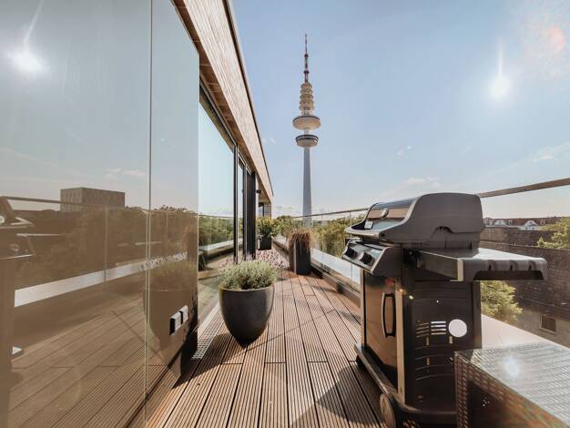 Penthouse zum Kauf 2.325.000 € 4 Zimmer 182 m² Geschoss 6/6 frei ab 01.01.2027 Rotherbaum Hamburg 20146