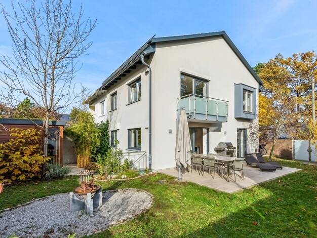 Doppelhaushälfte zum Kauf 1.150.000 € 5 Zimmer 156,4 m² 354 m² Grundstück Ottobrunn 85521