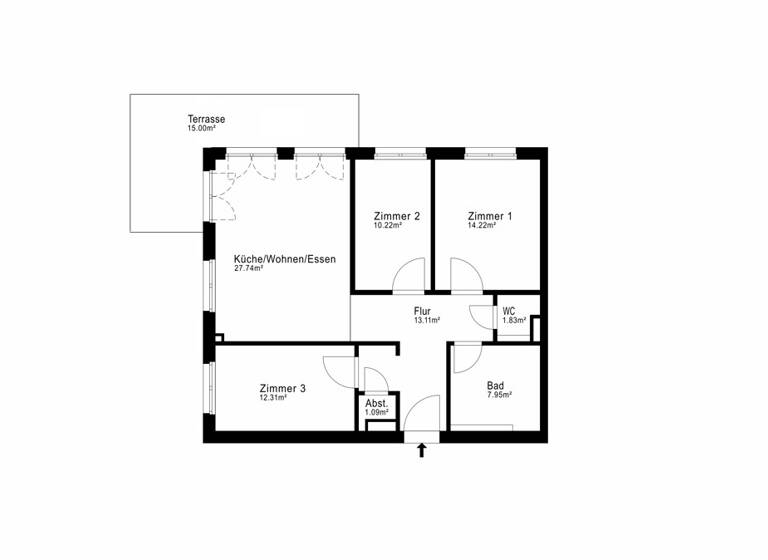 Wohnung zum Kauf 590.000 € 4 Zimmer 97,4 m² Schnelsen Hamburg-Schnelsen 22457