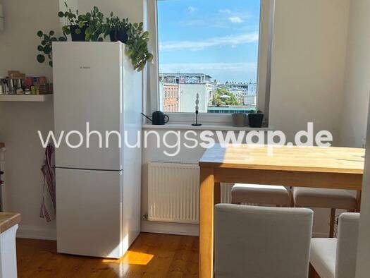 Wohnung zur Miete Tauschwohnung 1.300 € 2 Zimmer 62 m² 5. Geschoss Winterhude Hamburg 22303