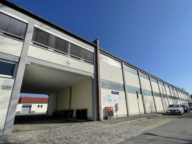Lagerhalle zur Miete 7,50 € 620 m² Lagerfläche teilbar ab 400 m² Klingenhof Nürnberg 90411