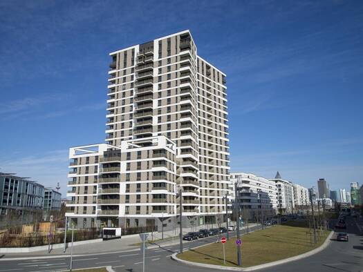 Wohnung zur Miete 2.480 € 3 Zimmer 127 m² 19. Geschoss Europa-Allee 140, 142 Gallus Frankfurt 60486