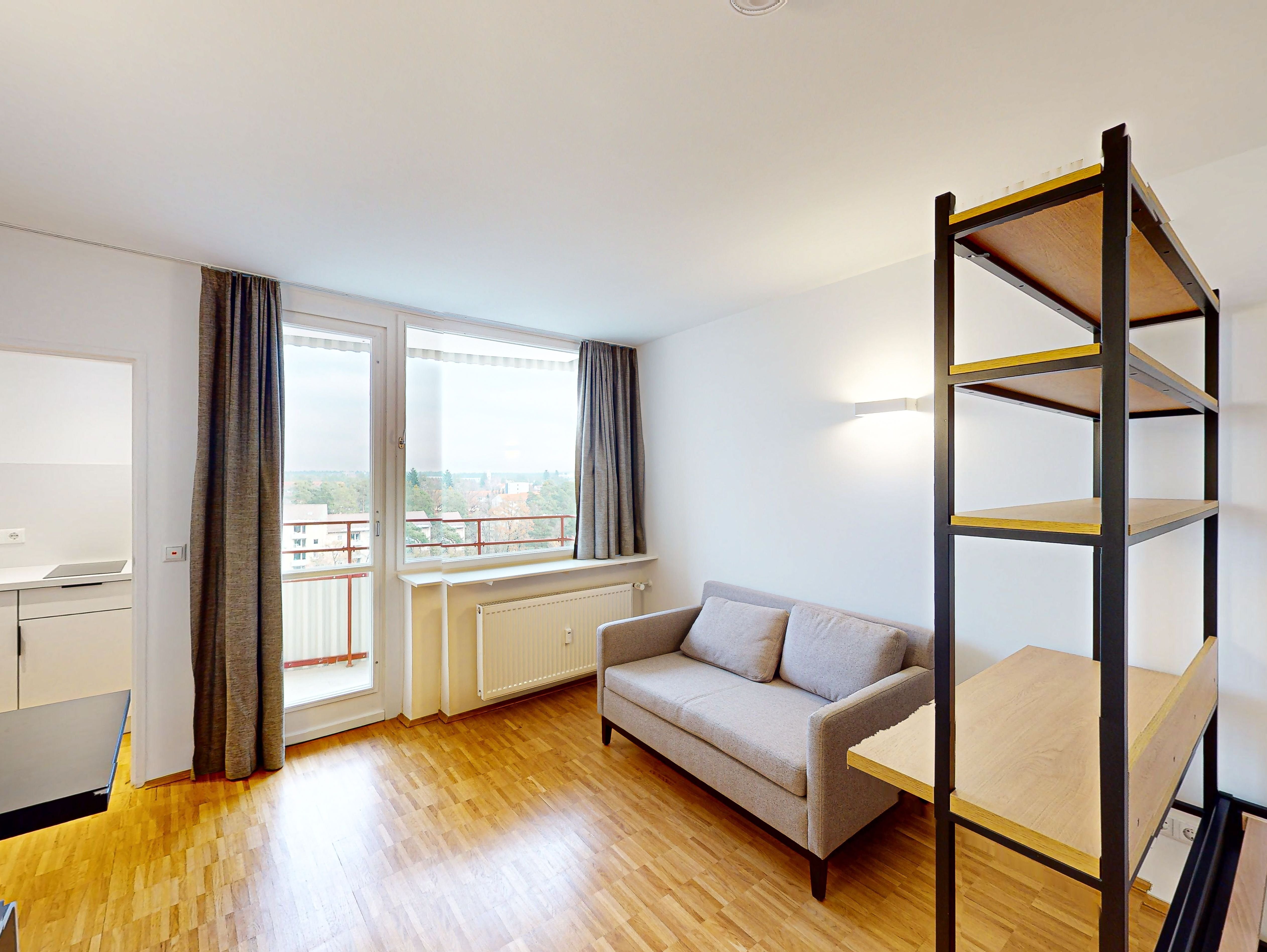 Wohnung zur Miete 555 € 1 Zimmer 26,9 m²<br/>Wohnfläche 01.12.2024<br/>Verfügbarkeit Paul-Gossen-Straße 119 Rathenau Erlangen 91052