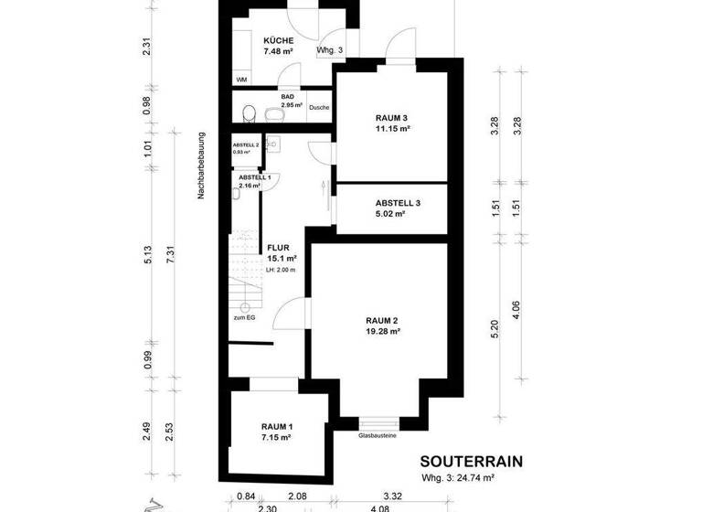 Mehrfamilienhaus zum Kauf 369.000 € 8 Zimmer 212,5 m² 185 m² Grundstück Gröpelingen Bremen 28237