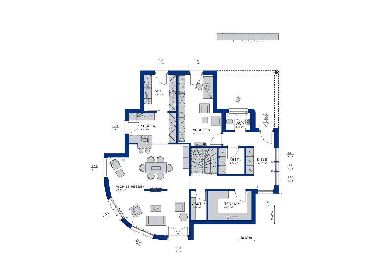 Einfamilienhaus zum Kauf provisionsfrei 830.572 € 6 Zimmer 171 m²<br/>Wohnfläche 553 m²<br/>Grundstück Cadolzburg Cadolzburg 90556