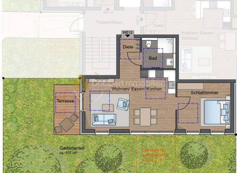 Wohnung zum Kauf - Erstbezug provisionsfrei 503.600 € 2 Zimmer 59 m² frei ab 01.11.2028 Hauptstraße 108 Vaihingen Stuttgart / Vaihingen 70563