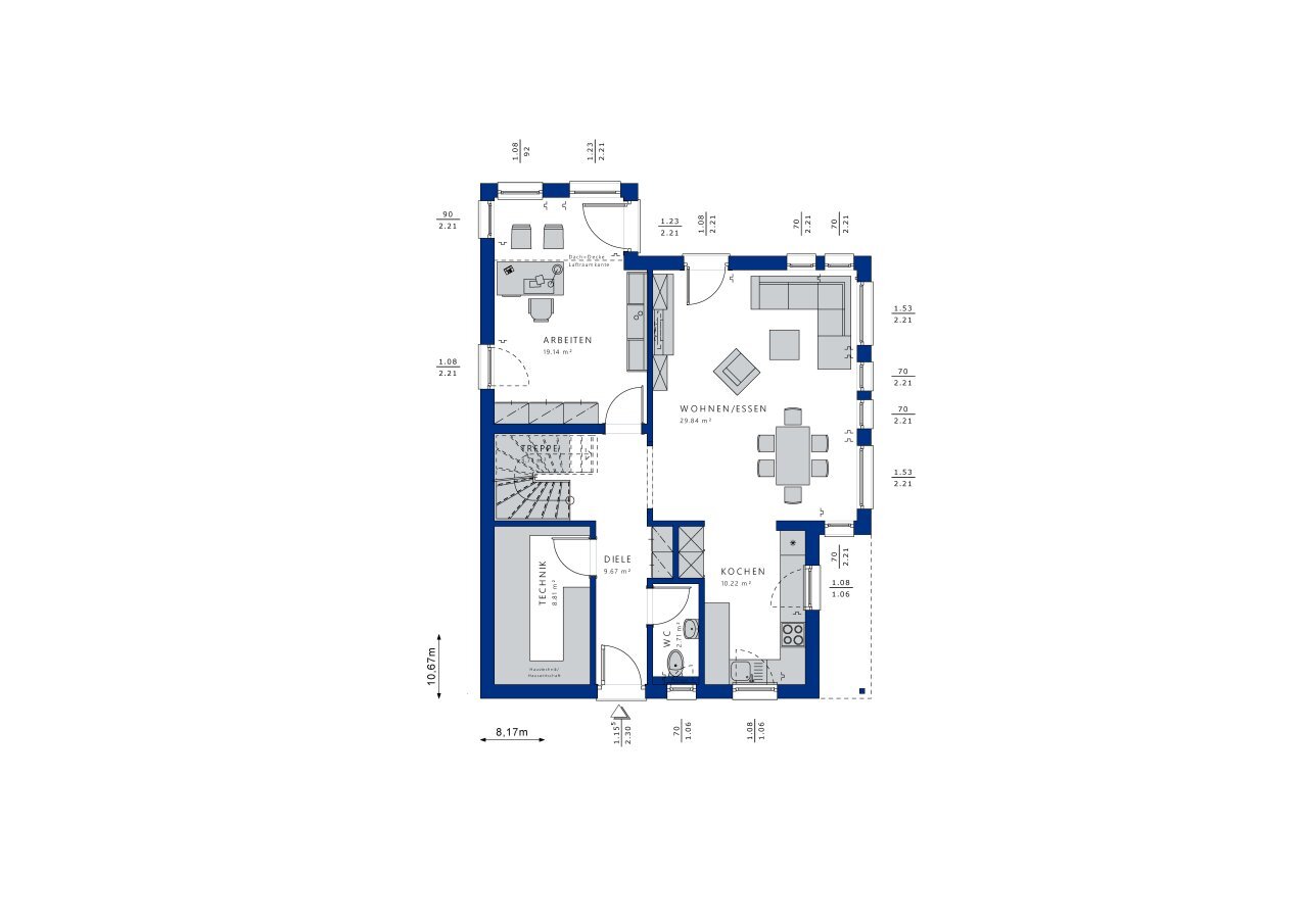 Einfamilienhaus zum Kauf 690.568 € 5 Zimmer 160 m²<br/>Wohnfläche 500 m²<br/>Grundstück Paderborn - Kernstadt Paderborn 33098