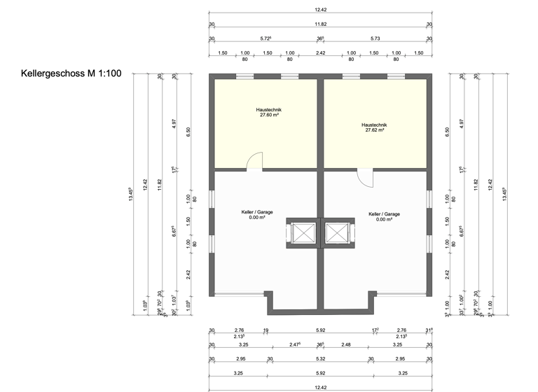 Doppelhaushälfte zum Kauf - Erstbezug 605.000 € 4 Zimmer 115 m² 381 m² Grundstück Lauterbach Putbus 18581