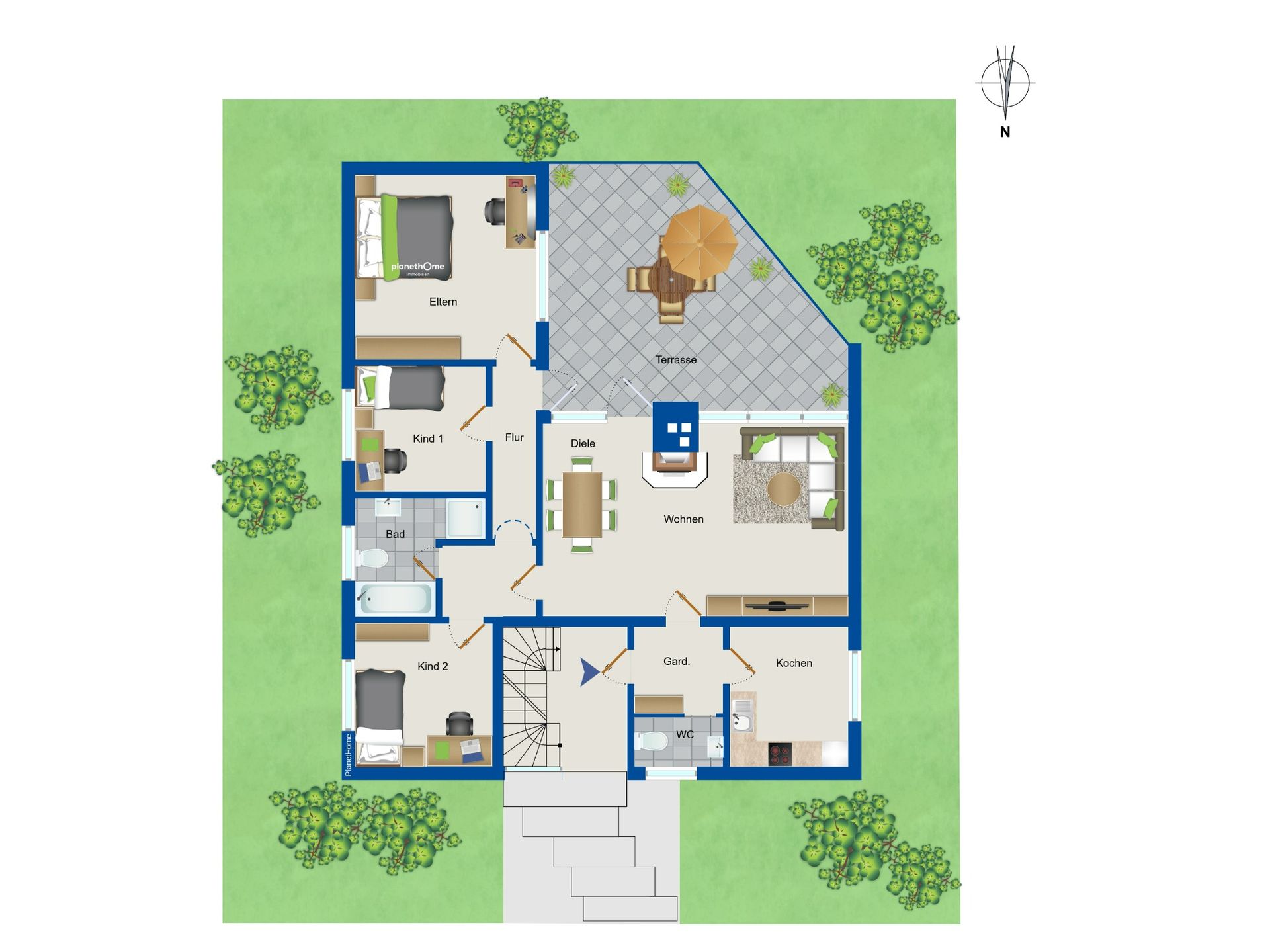 Einfamilienhaus zum Kauf 599.000 € 5 Zimmer 180 m²<br/>Wohnfläche 900 m²<br/>Grundstück Blumenau Wunstorf/Blumenau 31515