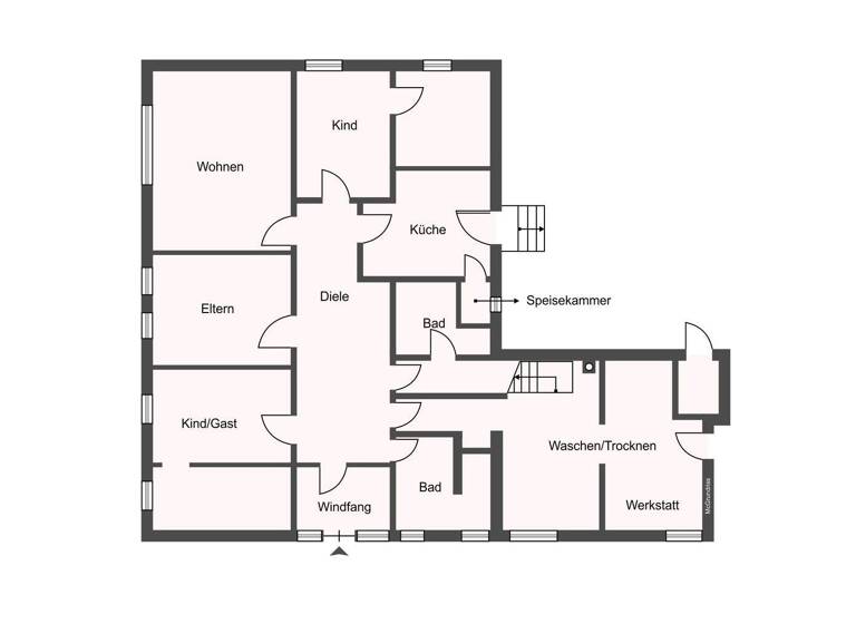 Einfamilienhaus zum Kauf 330.000 € 5 Zimmer 135 m² 1.109 m² Grundstück frei ab sofort Andreaestraße 39 Horst Garbsen 30826