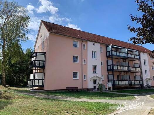 Wohnung zur Miete 320 € 2 Zimmer 44,7 m² 1. Geschoss Bahnhofstraße 29 b Lucka Lucka 04613