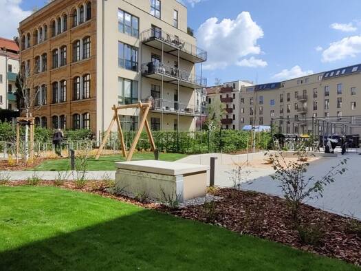 Studio zur Miete 440 € 1 Zimmer 29,8 m² EG Breslauer Straße 35 Stötteritz Leipzig 04299