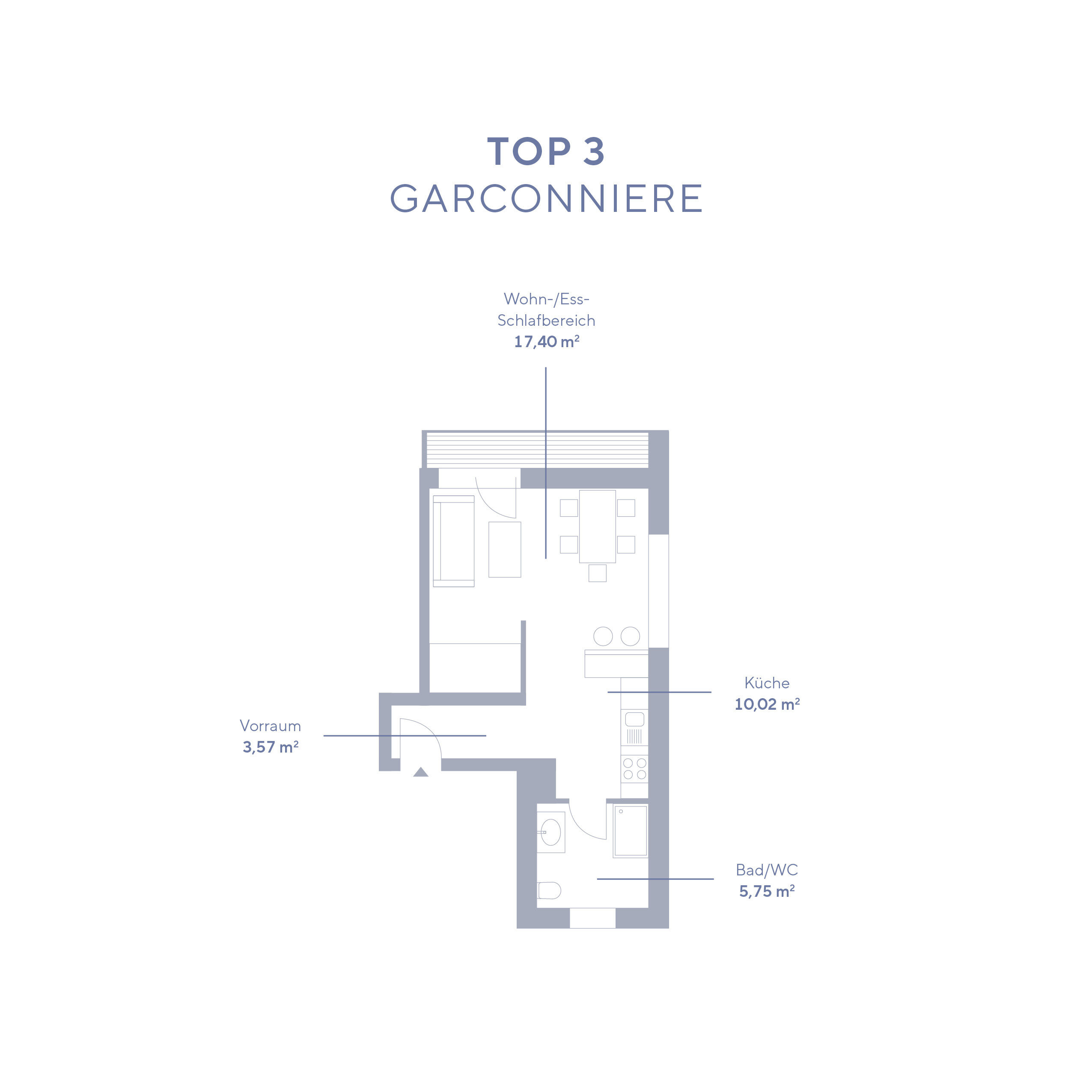 Wohnung zum Kauf provisionsfrei 238.000 € 1 Zimmer 36,7 m²<br/>Wohnfläche 1.<br/>Geschoss Großgmain 5084