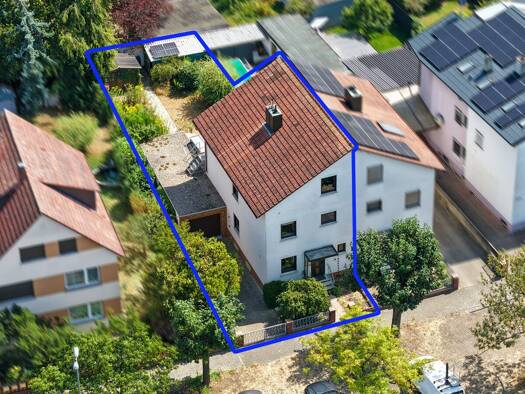 Doppelhaushälfte zum Kauf 349.000 € 6 Zimmer 155 m² 334 m² Grundstück Andreasstraße 39 A Lampertheim Lampertheim 68623