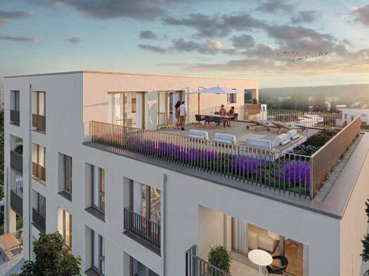 Wohnung zum Kauf - Neubau provisionsfrei 266.000 € 2 Zimmer 50,3 m² 2. Geschoss Hessental Schwäbisch Hall 74523