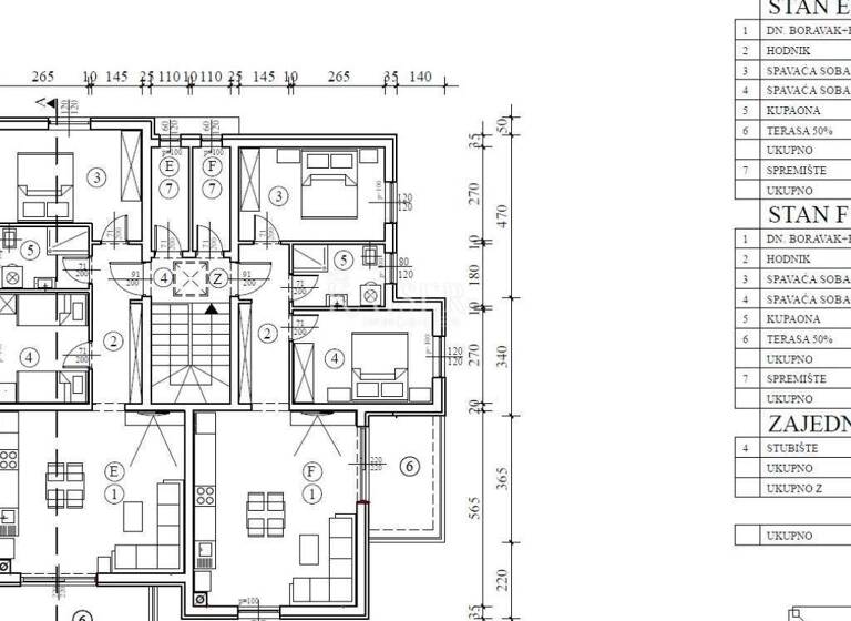 Wohnung zum Kauf 260.000 € 3 Zimmer 64 m² 2. Geschoss Umag Centar, Luka, Finida