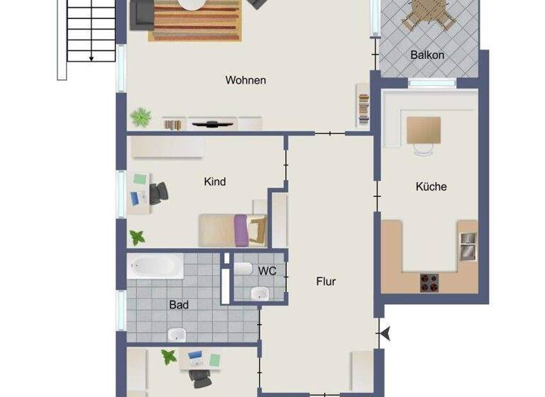 Wohnung zum Kauf 269.000 € 4 Zimmer 98,7 m² Kayhausen Bad Zwischenahn 26160