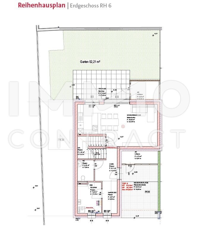 Reihenmittelhaus zur Miete 1.006 € 4 Zimmer 106,5 m²<br/>Wohnfläche 180,7 m²<br/>Grundstück Neudörfl 7201