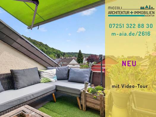 Wohnung zum Kauf provisionsfrei 245.000 € 3 Zimmer 69 m² 2. Geschoss Untergrombach Bruchsal 76646