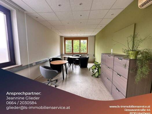 Büro zur Miete 35,2 m² Bürofläche Bad Waltersdorf 8271