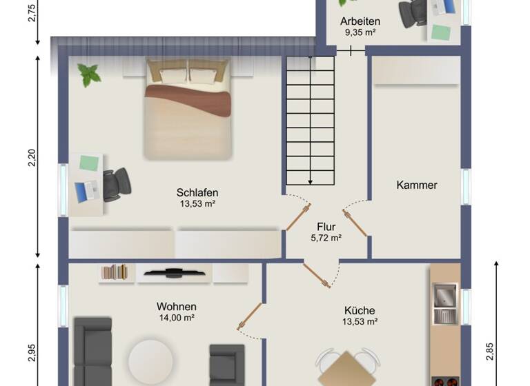 Einfamilienhaus zum Kauf 137.000 € 5 Zimmer 111 m² 394 m² Grundstück Schwarza Rudolstadt 07407