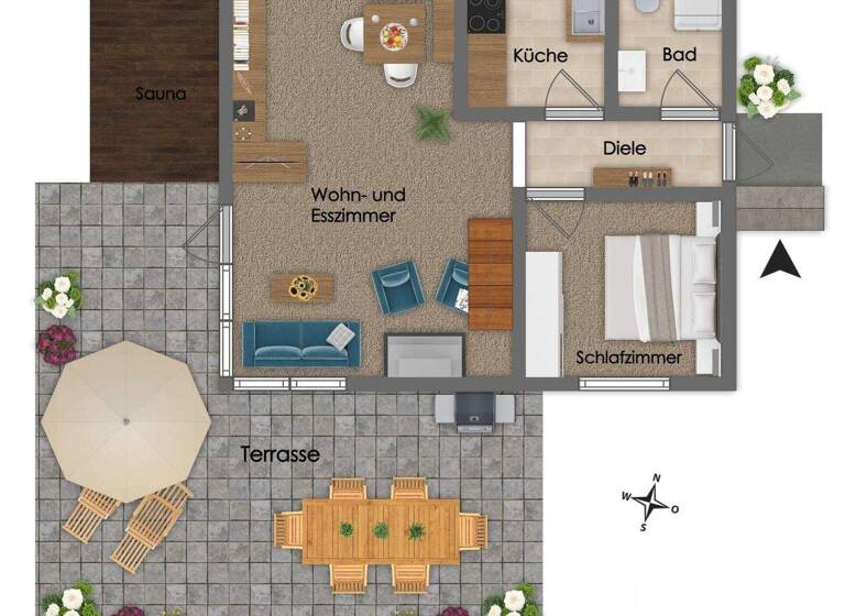Einfamilienhaus zum Kauf 149.000 € 2 Zimmer 60,5 m² 1.500 m² Grundstück Vierden 27419