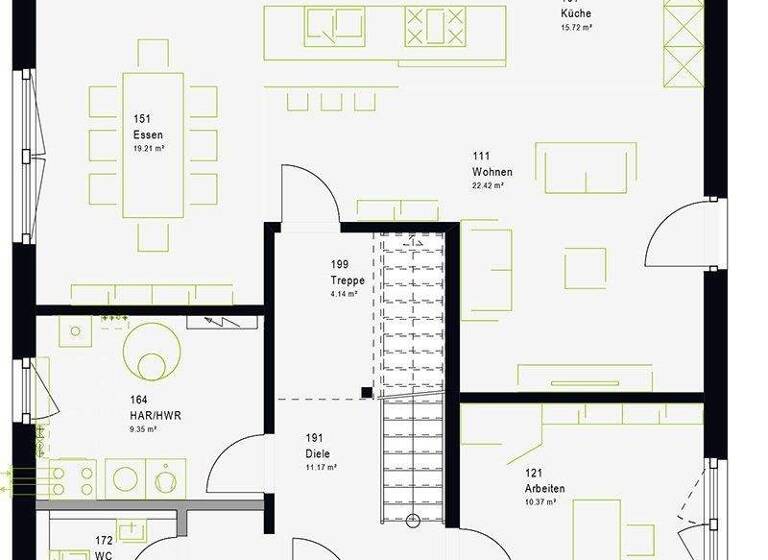 Einfamilienhaus zum Kauf provisionsfrei 454.830 € 5 Zimmer 182 m² 875 m² Grundstück Kitzingen 97318