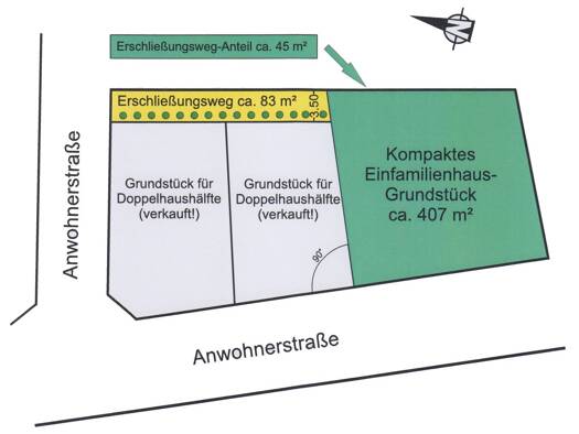 Grundstück zum Kauf 439.000 € 452 m² Grundstück Ingolstadt Ingolstadt 85051