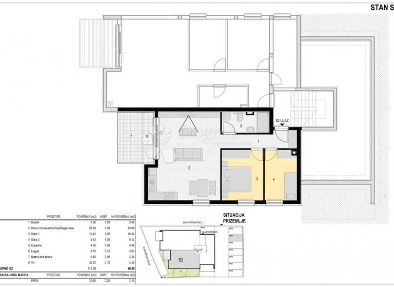 Wohnung zum Kauf 440.207 € 3 Zimmer 68 m² Kolan