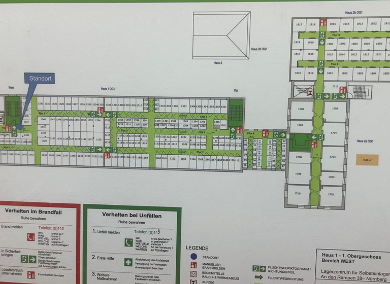 Lagerhalle zum Kauf als Kapitalanlage geeignet 7.000.000 € 5.500 m² An den Rampen 38-40 St Leonhard Nürnberg 90443