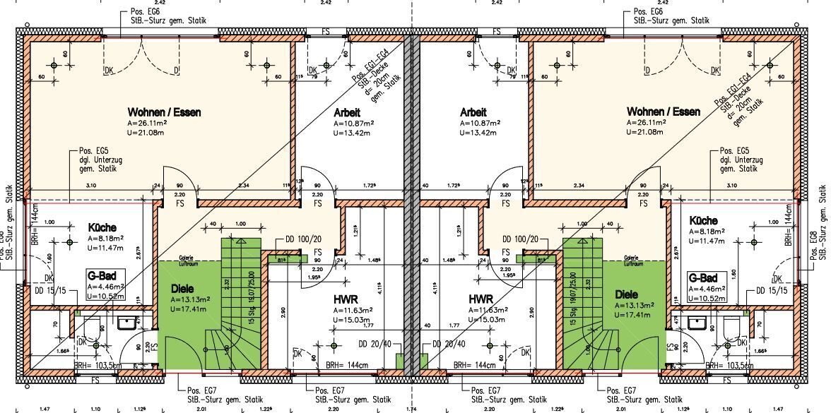 Mehrfamilienhaus zum Kauf 425.000 € 6 Zimmer 131 m²<br/>Wohnfläche 578 m²<br/>Grundstück Ascheberg 24326