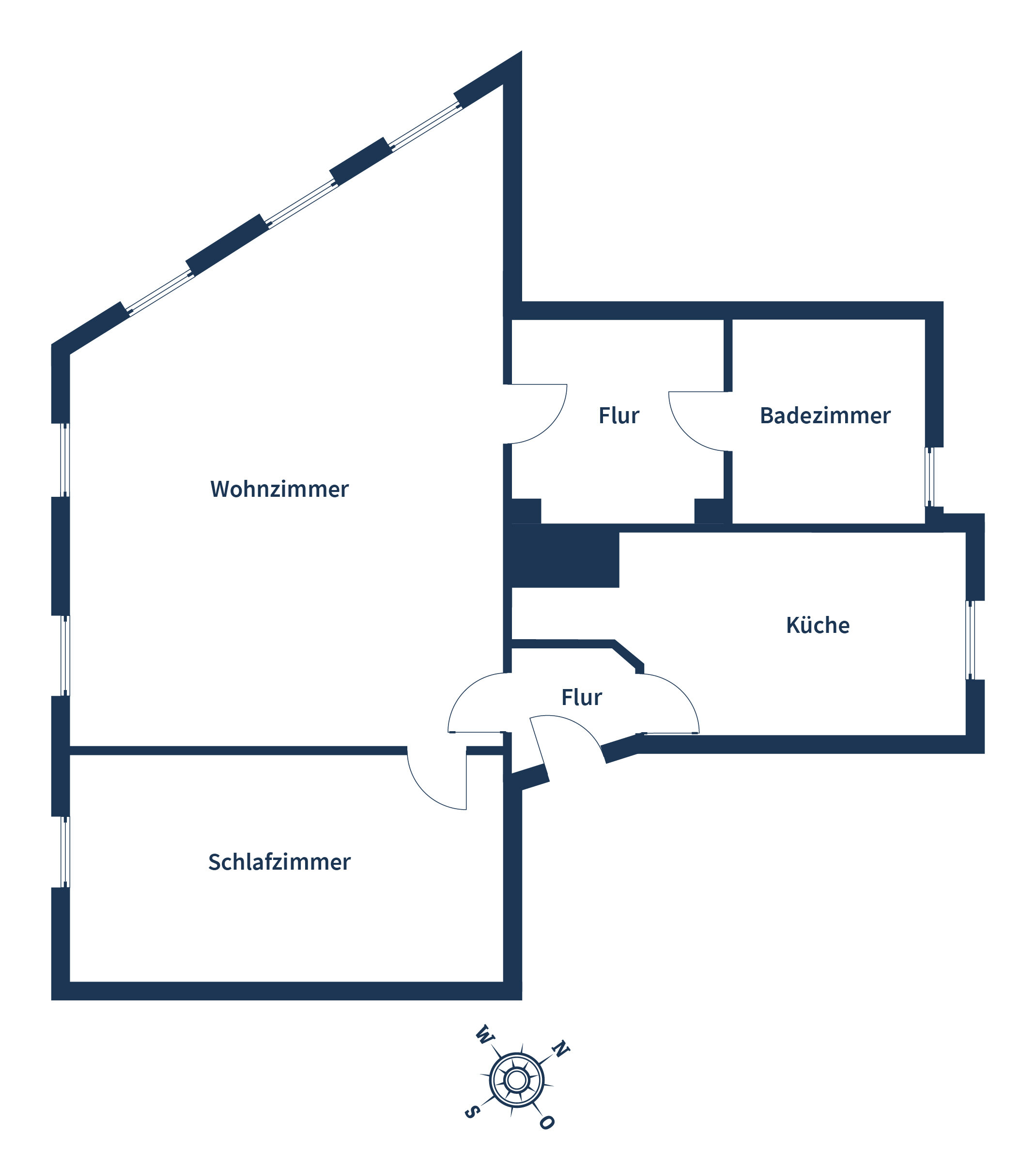 Wohnung zum Kauf 195.850 € 2 Zimmer 65 m²<br/>Wohnfläche 3.<br/>Geschoss ab sofort<br/>Verfügbarkeit Altstadt / Innenstadt 12 Fürth 90762