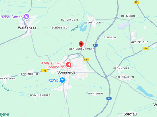 Grundstück zum Kauf 69.000 € 808 m² Grundstück Wenigensömmern Sömmerda 99610