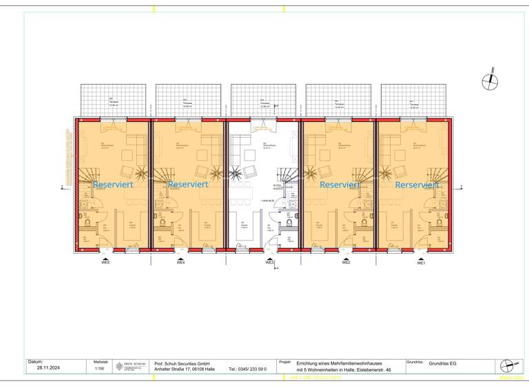 Wohnung zum Kauf provisionsfrei 395.000 € 4 Zimmer 100,5 m²<br/>Wohnfläche Eislebener Str. 46 Nietleben Halle (Saale) 06126