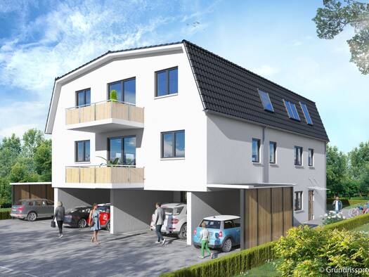 Wohnung zum Kauf provisionsfrei 379.000 € 3 Zimmer 60,1 m² 2. Geschoss frei ab sofort Am Konkordiaweiher 29 Ingolstadt 85053