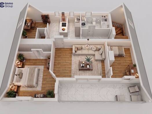 Immobilie in Bergheim - Wohnung zum Kauf - Bergheim - 295.000 € - 4 Zimmer, 85,2 m² - Bild 2
