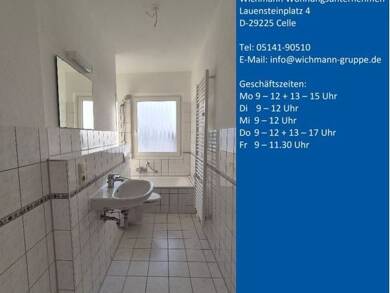 Wohnung zur Miete 717 € 3 Zimmer 79,7 m² 3. Geschoss frei ab sofort Lauensteinplatz 1 Heese Celle 29225