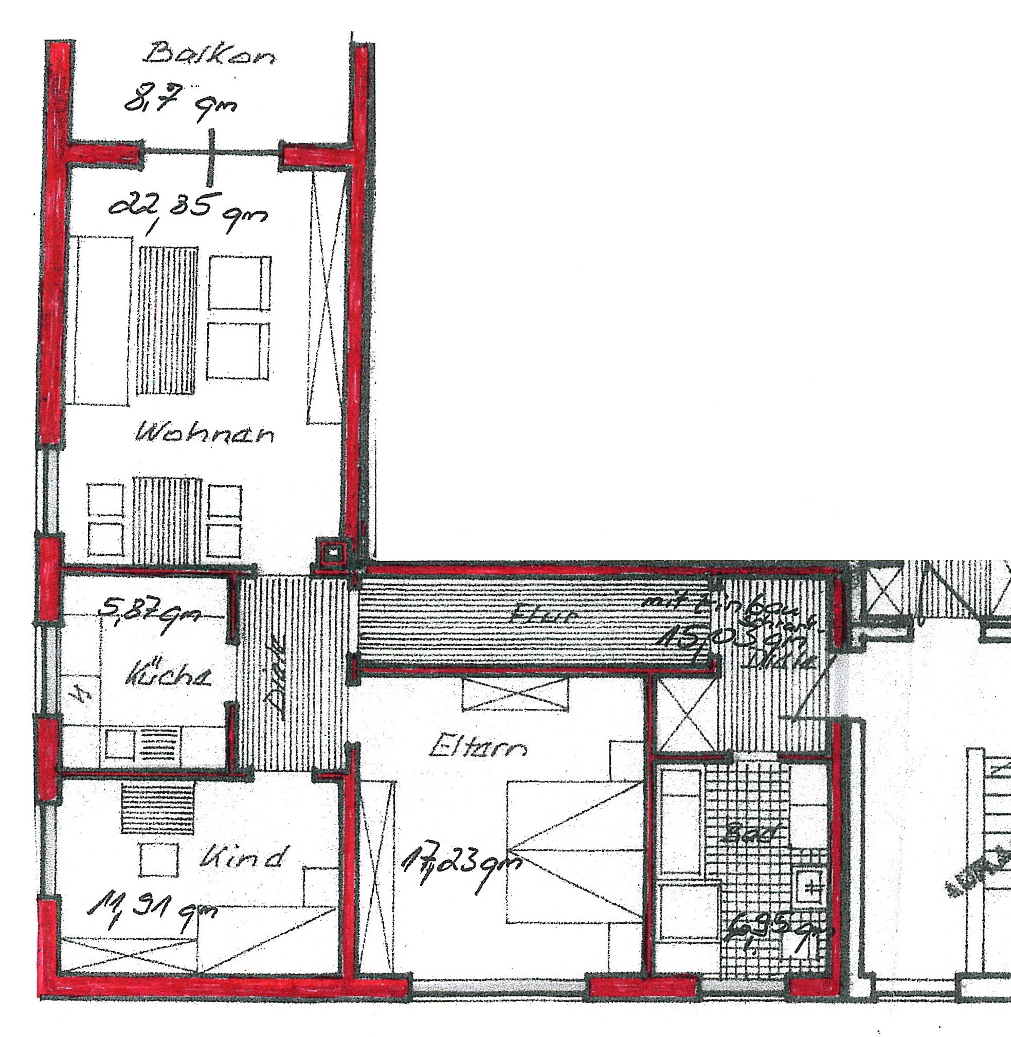 Wohnung zum Kauf 230.000 € 3 Zimmer 82 m²<br/>Wohnfläche 1.<br/>Geschoss Kleinweiler Hofen Weitnau 87480