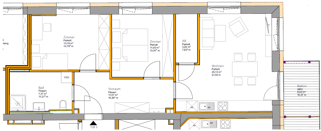 Einfamilienhaus zur Miete 576 € 3 Zimmer 72 m²<br/>Wohnfläche Marktplatz 14 Oberneukirchen 4181