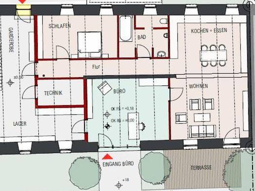 Wohnung zur Miete 1.050 € 3 Zimmer 126 m² EG Sugenheim Sugenheim 91484