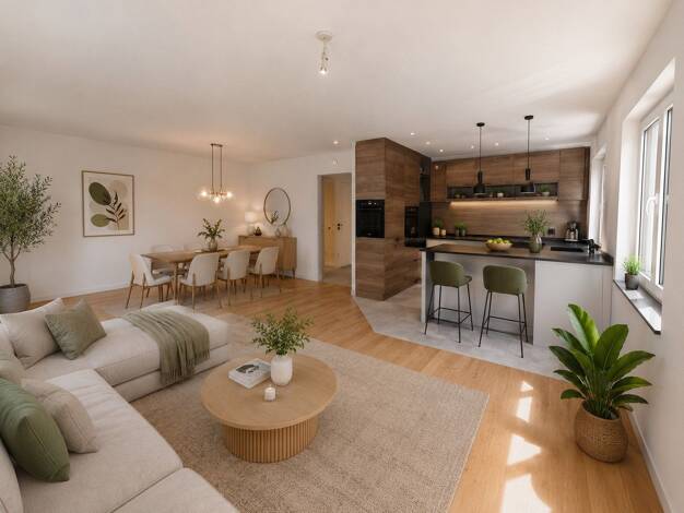 Doppelhaushälfte zum Kauf - Erstbezug provisionsfrei 1.198.900 € 6 Zimmer 174,2 m² 260 m² Grundstück frei ab sofort Erlenweg Faistenhaar Brunnthal 85649