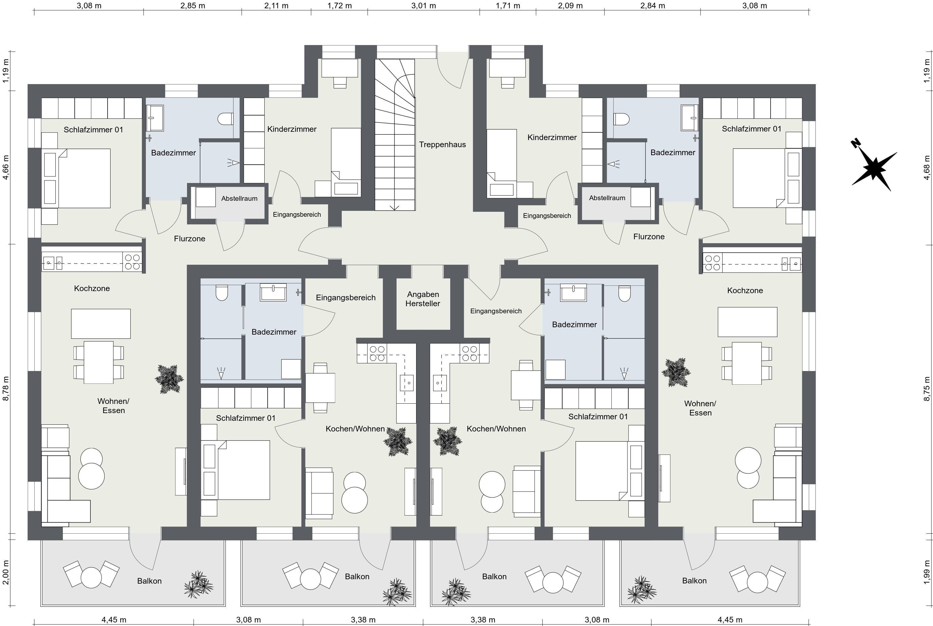 Wohnung zum Kauf provisionsfrei 388.000 € 3 Zimmer 84,3 m²<br/>Wohnfläche 2.<br/>Geschoss Theesen Bielefeld 33739