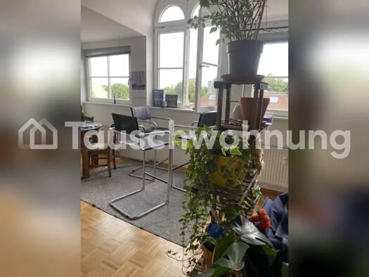Studio zur Miete Tauschwohnung 370 € 1 Zimmer 35 m² 4. Geschoss Connewitz Leipzig 04277